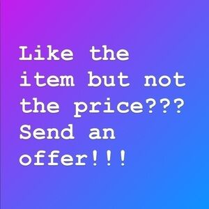 Like the item not the price??